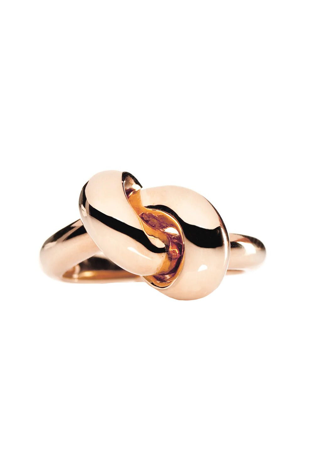 THE LOVE KNOT BY CORALIE-Love Knot Ring-ROSE GOLD