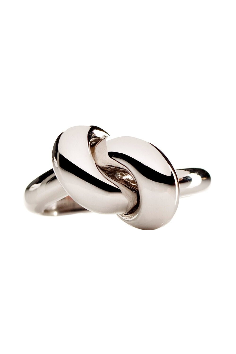 THE LOVE KNOT BY CORALIE-Love Knot Ring-WHITE GOLD