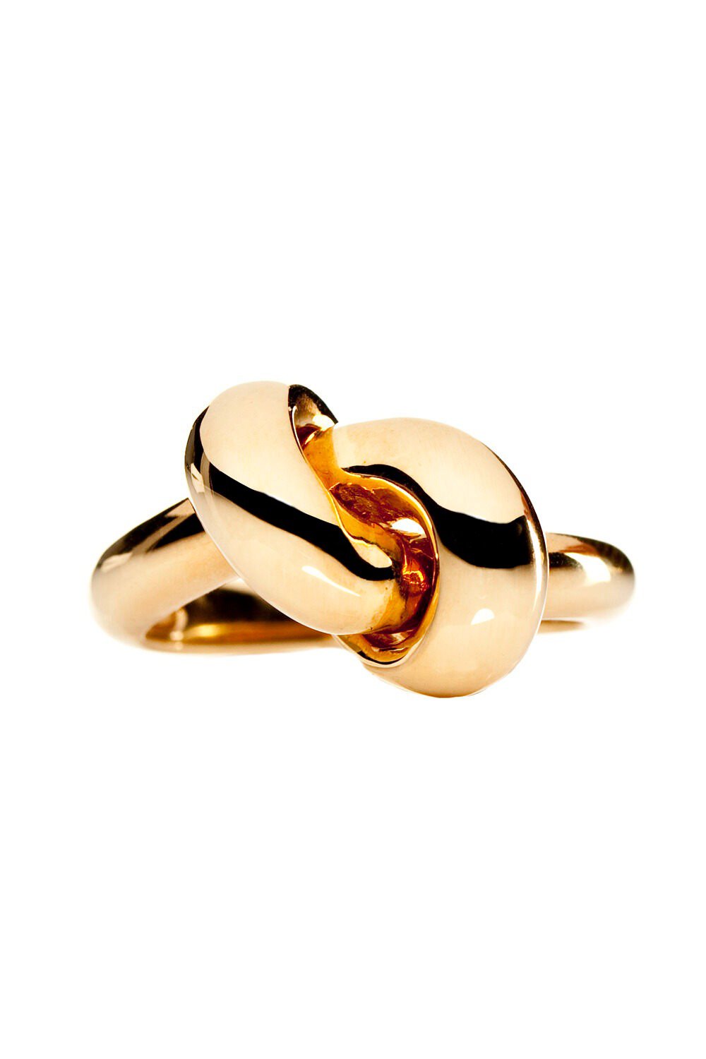 THE LOVE KNOT BY CORALIE-Love Knot Ring-YELLOW GOLD