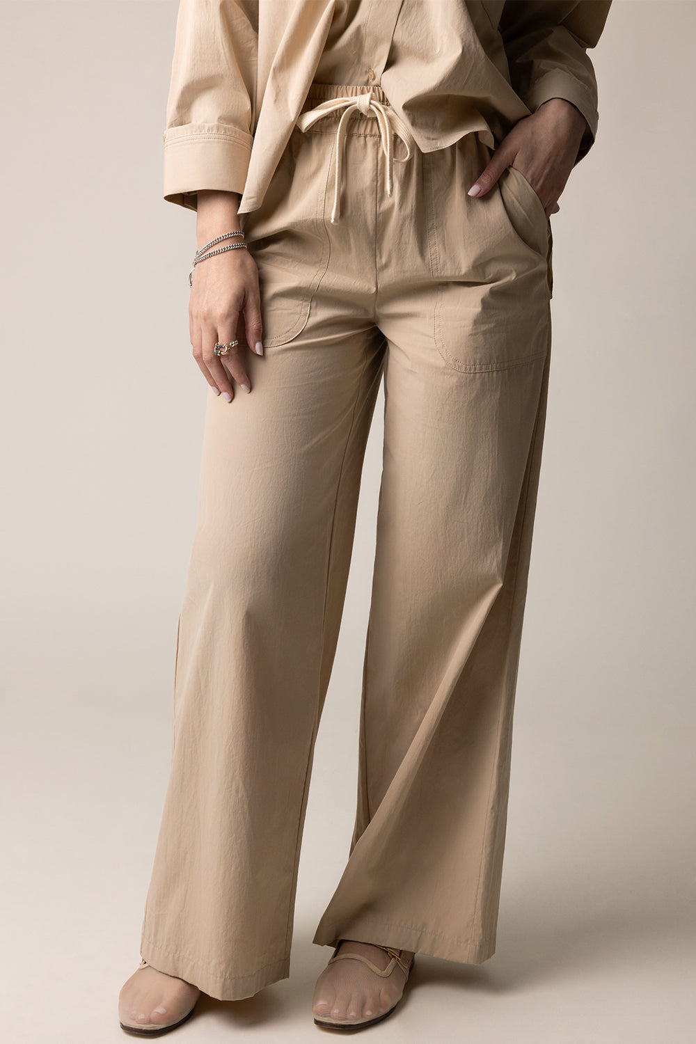 Main Street Pant-SANDSTNE-XS-CLOTHINGPANTWIDE LEG-TWP