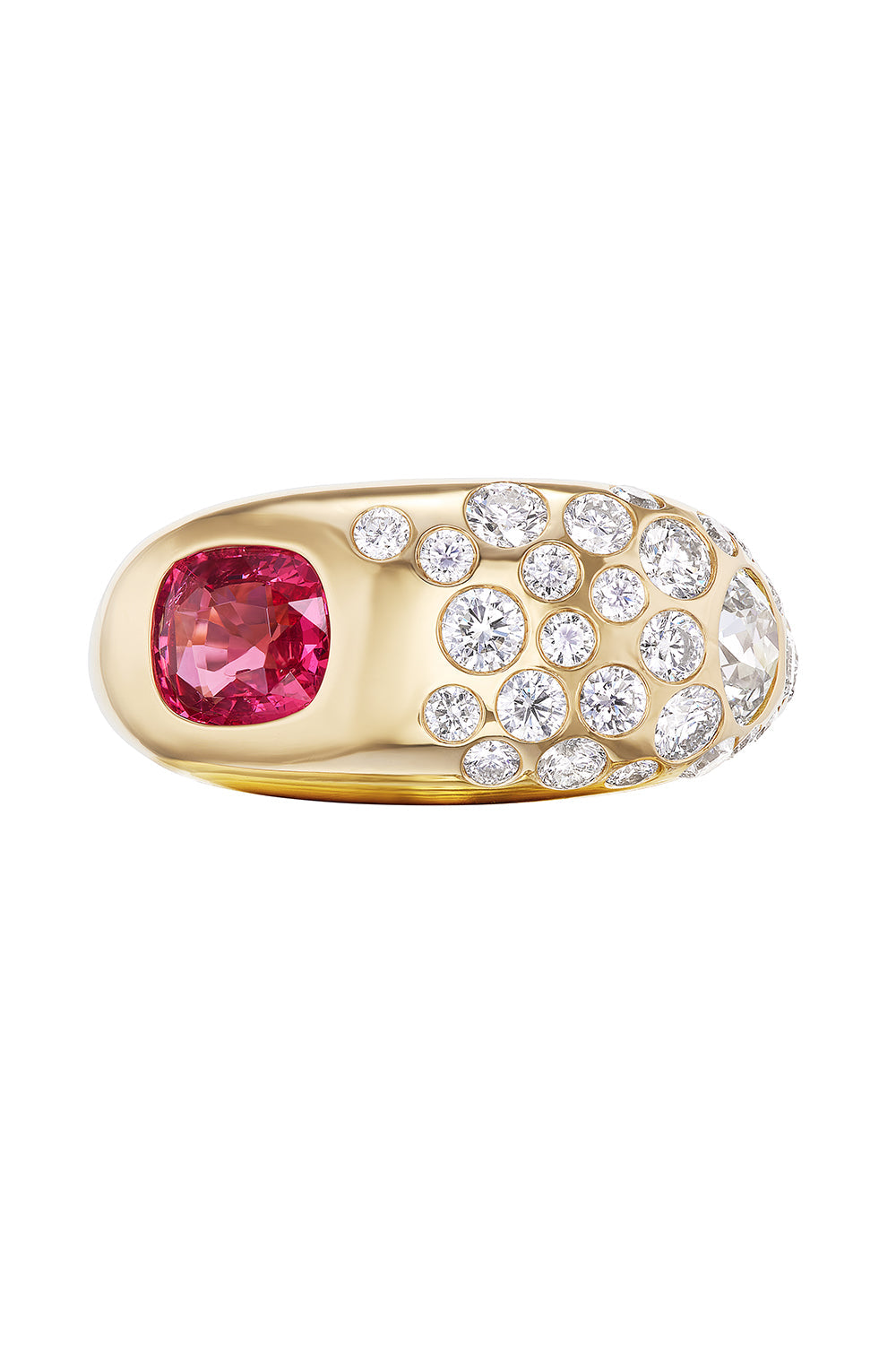 Spinel Union Ring-YELLOW GOLD-7-JEWELRYFINE JEWELRING-UNIFORM OBJECT