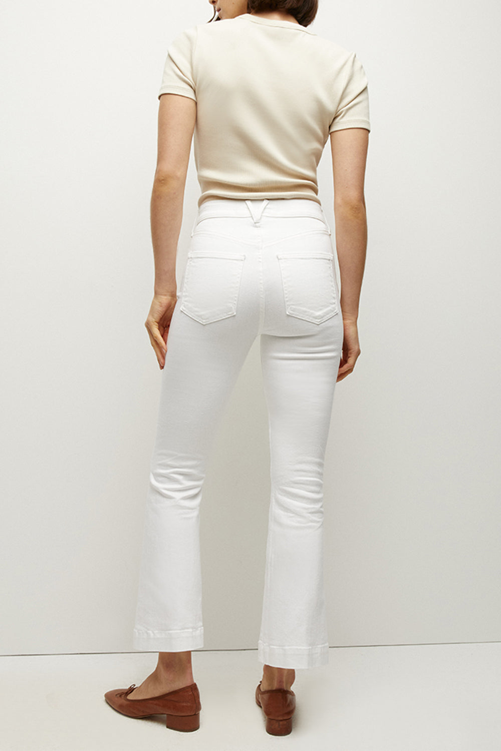 Carson Jean - White-WHITE-26-CLOTHINGPANTSLIM FIT-VERONICA BEARD