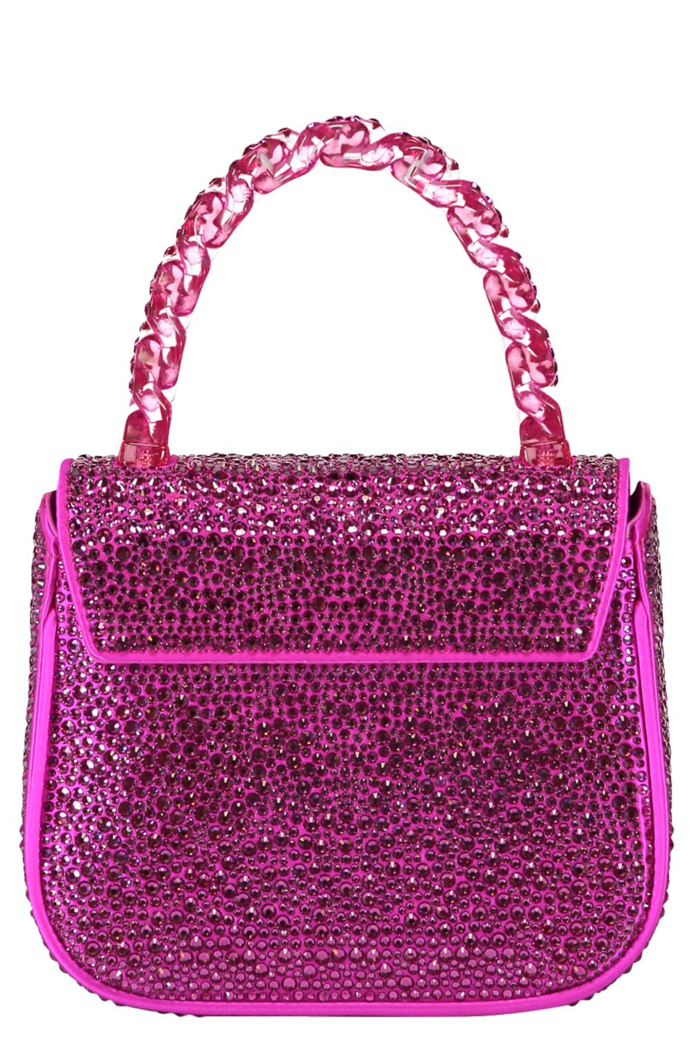 VERSACE-La Medusa Mini Bag - Fuchsia-FUCHSGLD