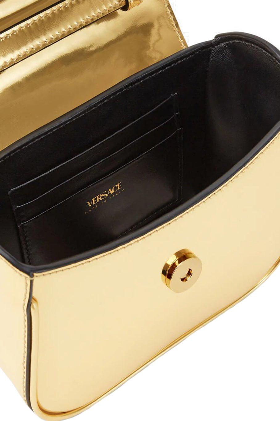 VERSACE-La Medusa Mini Bag-GOLD