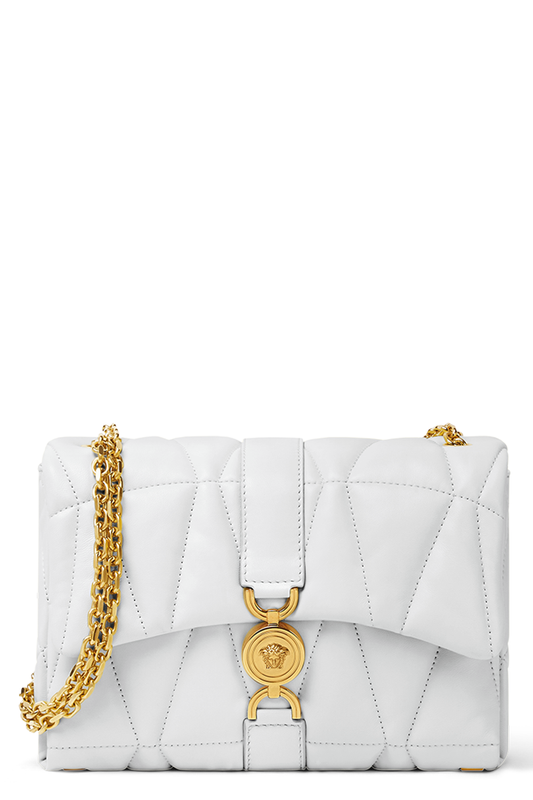 Kleio Shoulder Bag - White-PORCWHGL-O/S-HANDBAGSHOULDER-VERSACE