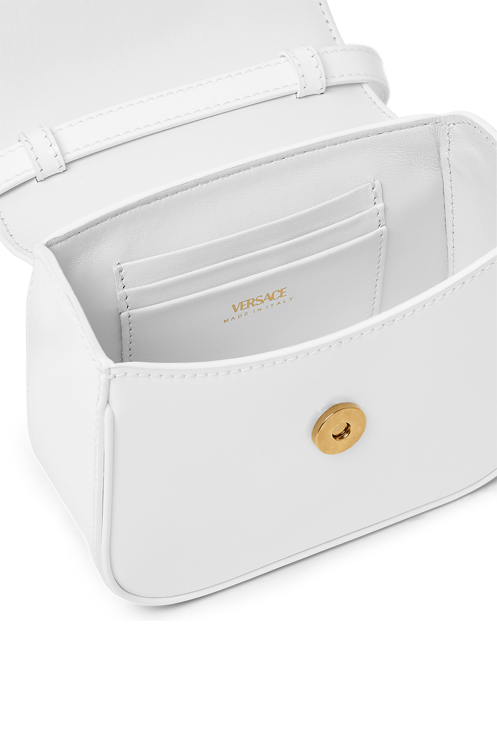 VERSACE-La Medusa Mini Bag - Optic White-OPTWHITE