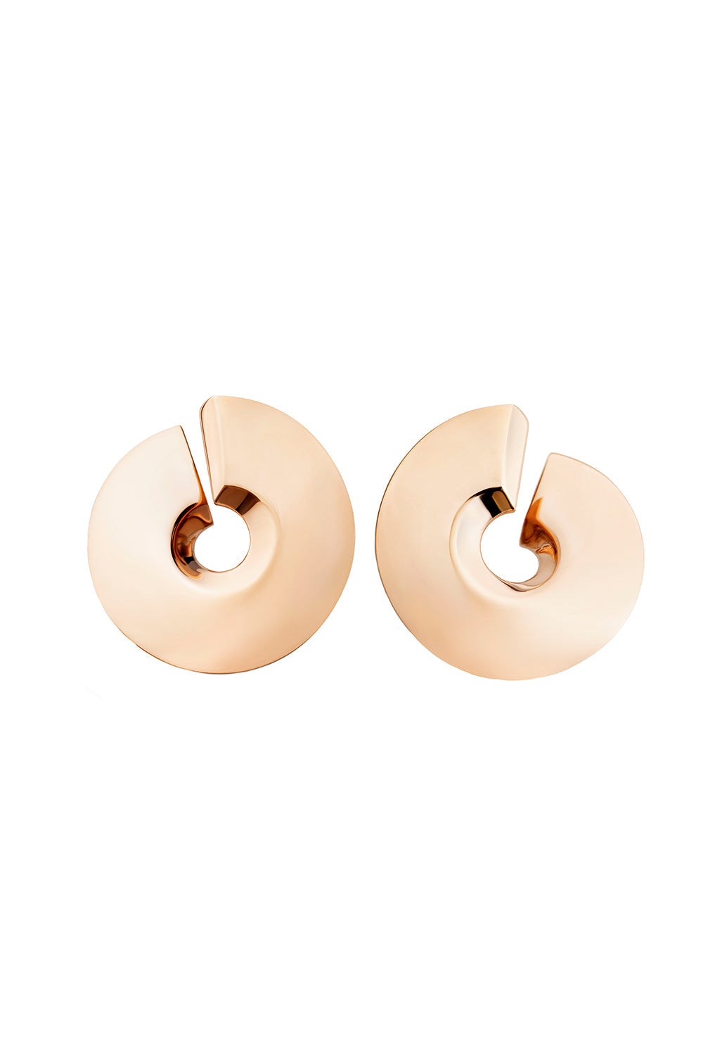 Verso Medio Earrings-ROSE GOLD-JEWELRYFINE JEWELEARRING-VHERNIER