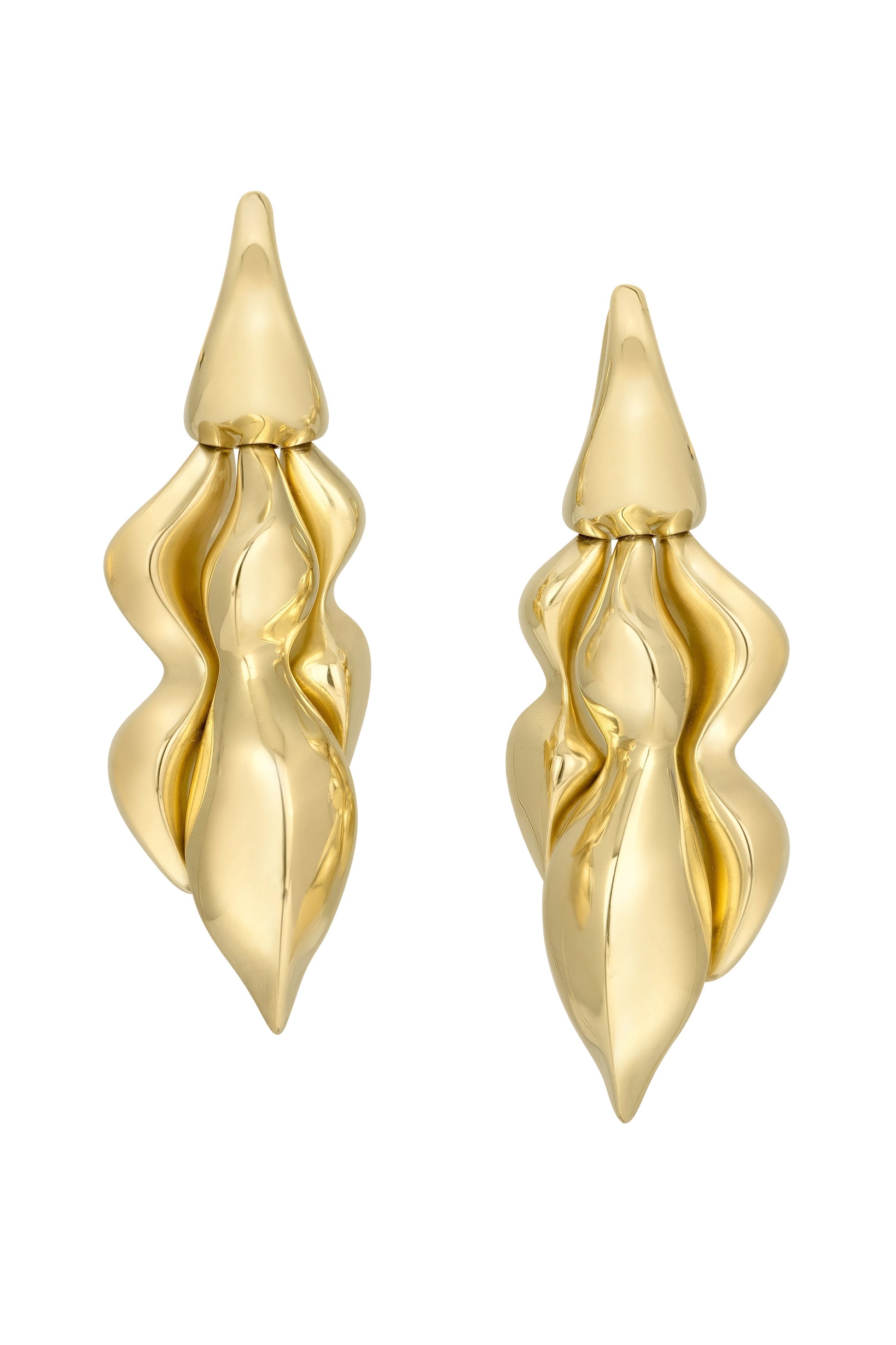 VRAM-Caryn Drop Earrings-YELLOW GOLD