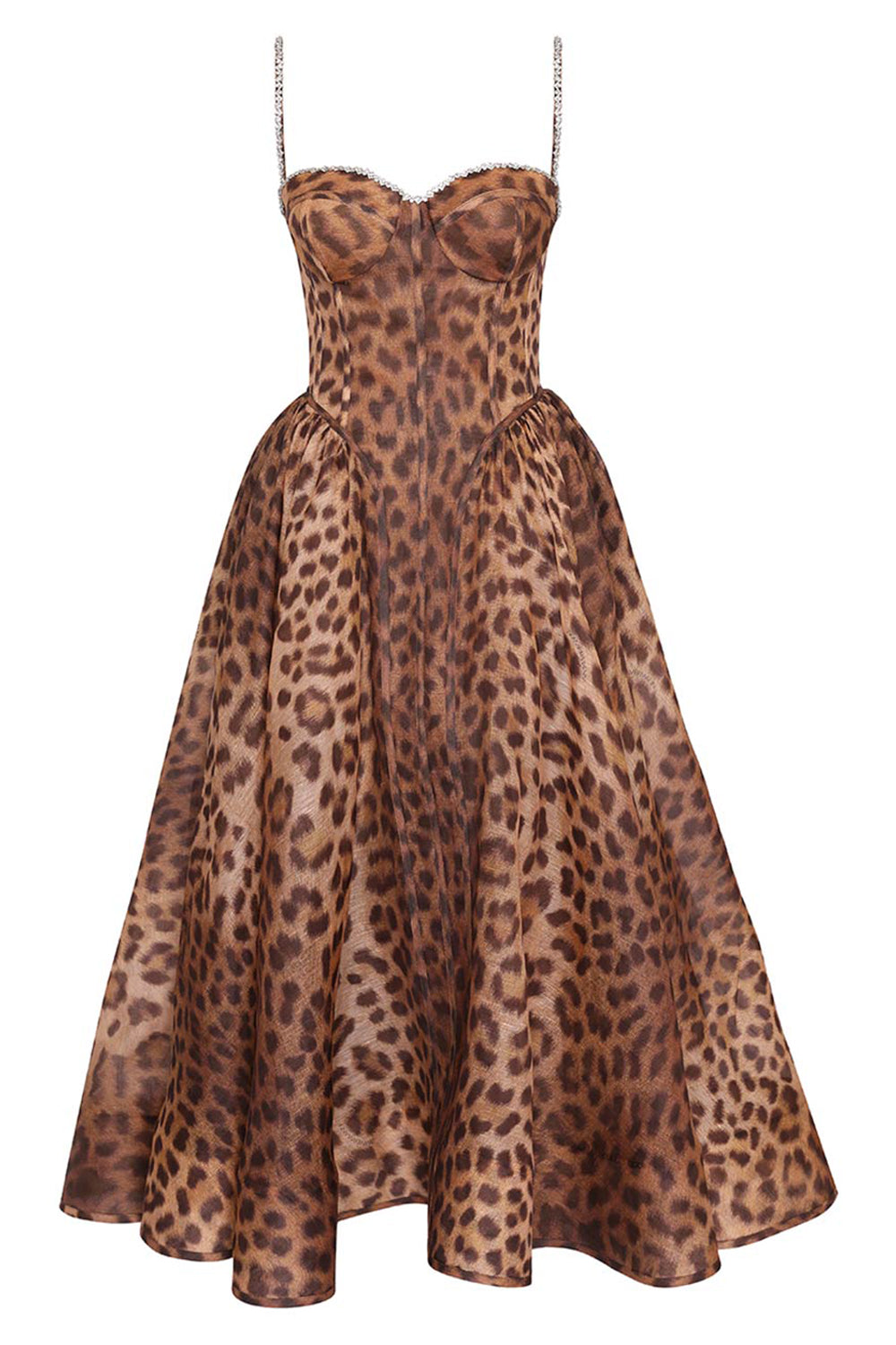 Crush Bustier Midi Dress-LEOPARD-1-CLOTHINGDRESSCOCKTAIL-ZIMMERMANN