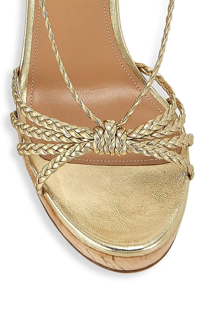 AQUAZZURA-Havana Wedge 110-