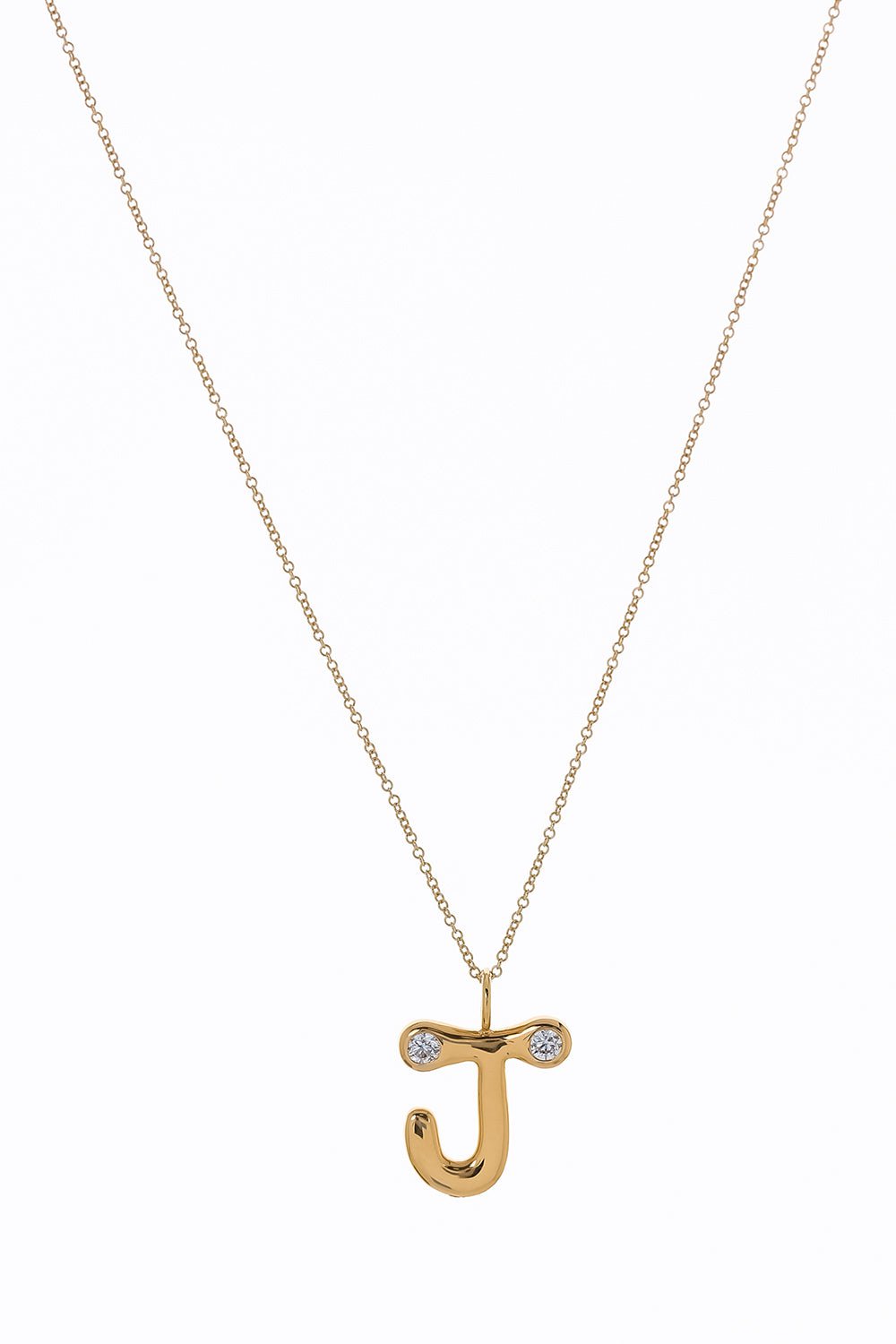 BRENT NEALE-Bubble Letter Necklace-