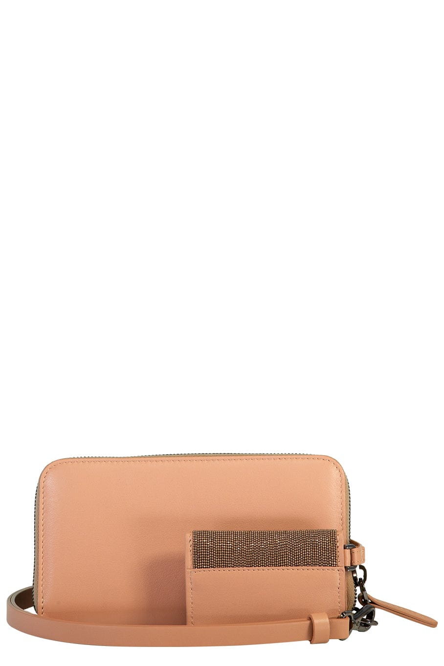 BRUNELLO CUCINELLI-Leather Wallet-PINK